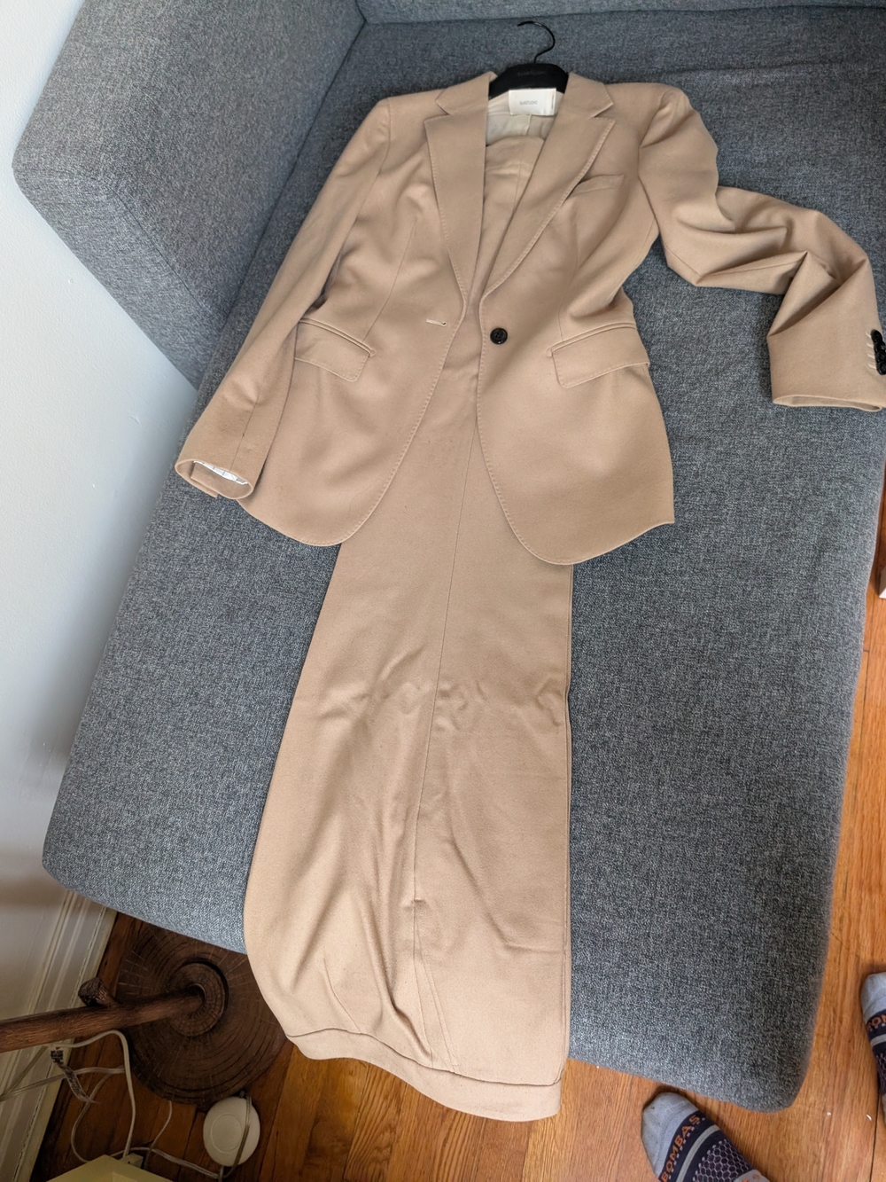 Tailored Beige Women's Blazer with matching Pant